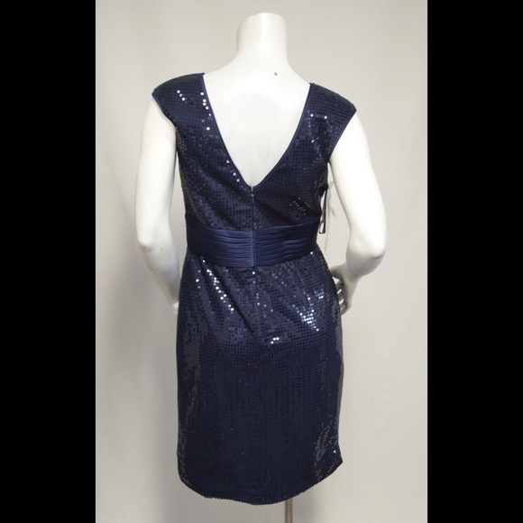Alfred Angelo Signature SEQUIN Cocktail Dress NEW - Picture 5 of 8